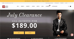 Desktop Screenshot of leatherjacketmaster.com